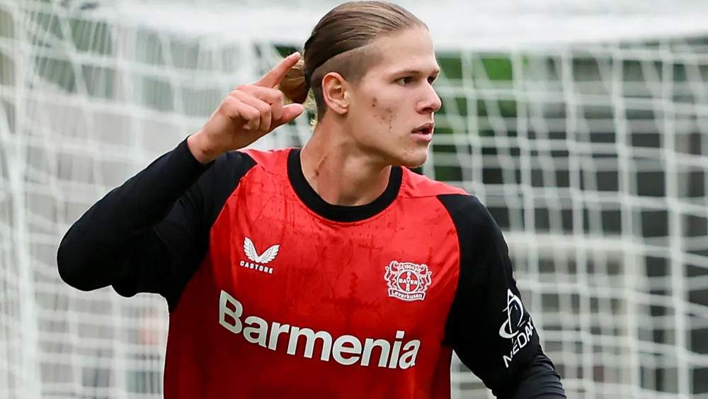 Artem Stepanov con el Leverkusen Artem Stepanov con el Leverkusen