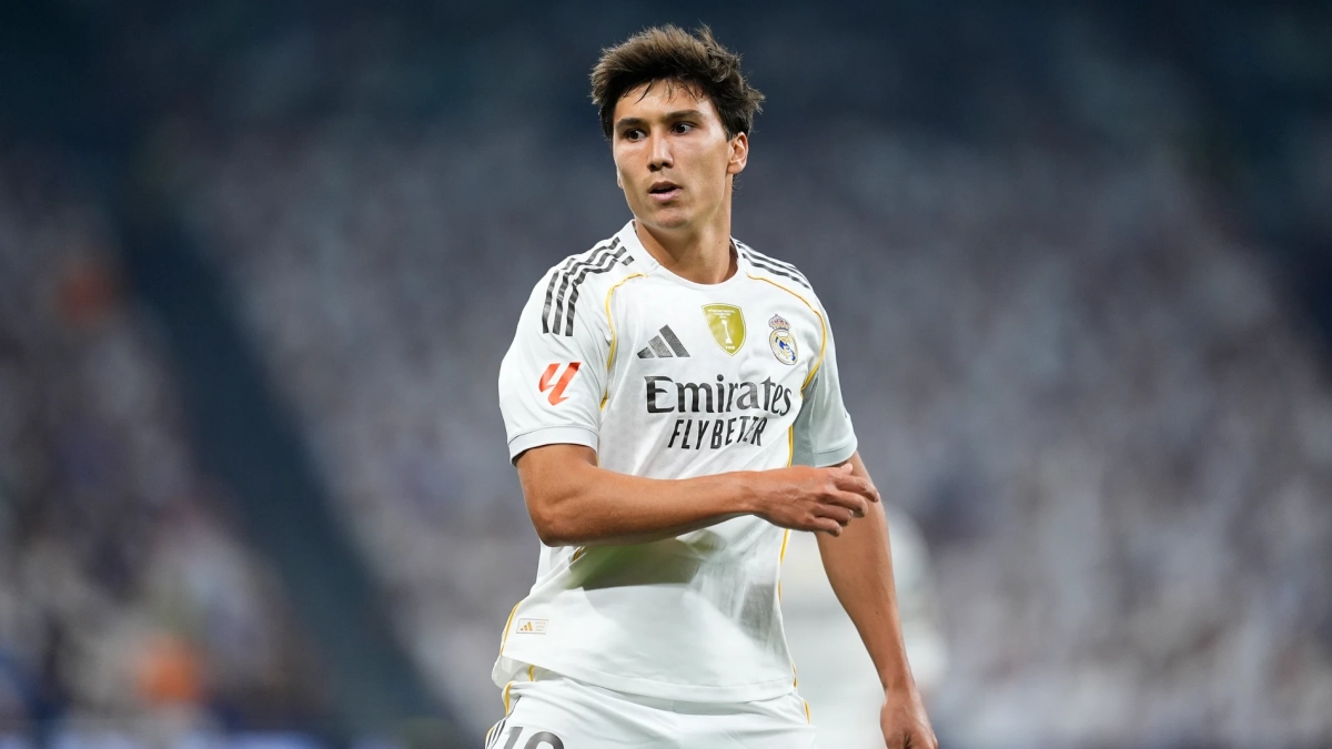 Gonzalo García durante un partido en el Bernabéu Gonzalo García durante un partido en el Bernabéu