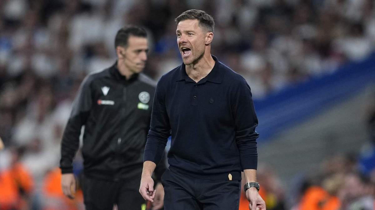 Xabi Alonso durante un partido en el Bernabéu Xabi Alonso durante un partido en el Bernabéu
