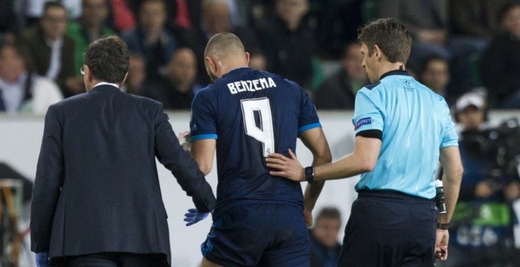 Karim Benzema, lesión, Wolfsburgo