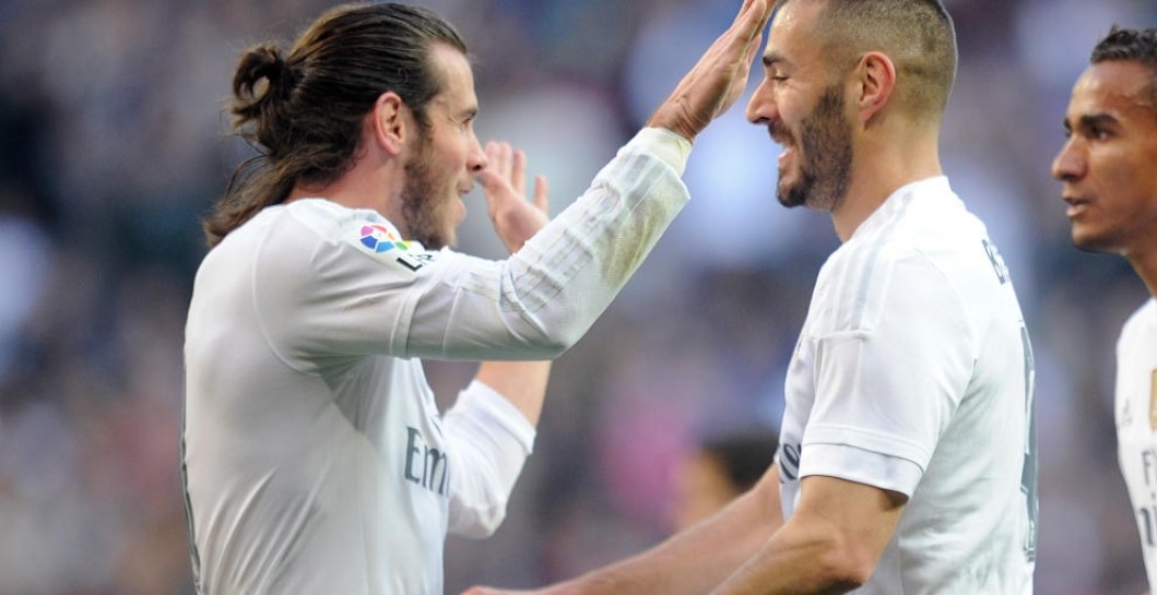Bale, Benzema, abrazo
