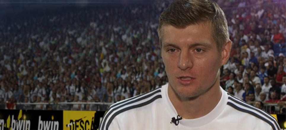 Kroos analizó el partido ante el Wolfsburgo para Bwin