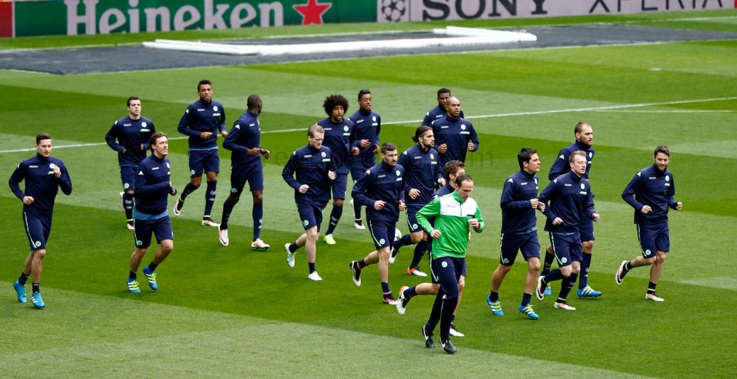 Wolfsburgo, entrenamiento, Santiago Bernabéu