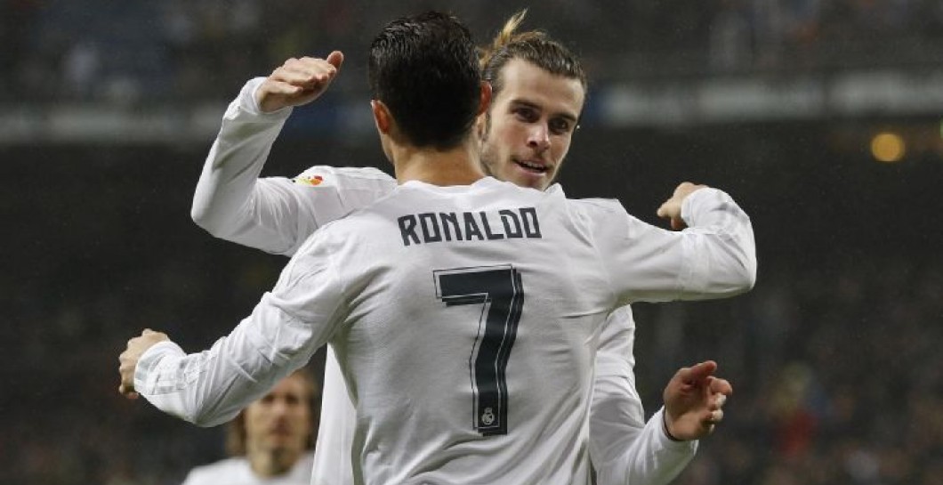Cristiano y Bale celebran un gol
