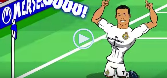 Cristiano Ronaldo, parodia, Wolfsburgo