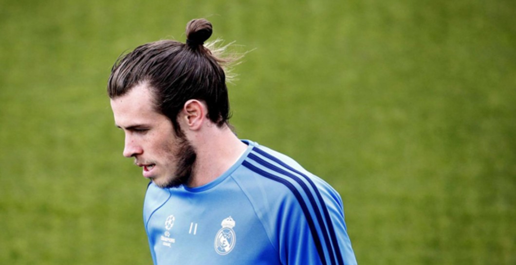 Bale en un entrenamiento reciente del Real Madrid