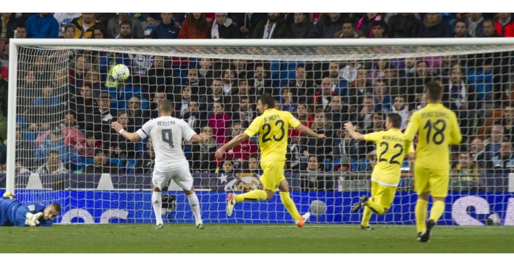 Benzema gol Villarreal