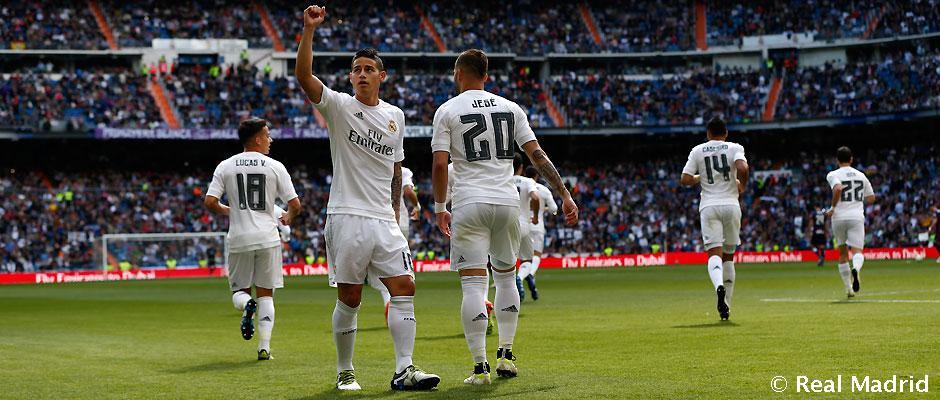 James, gol, Real Madrid, Eibar