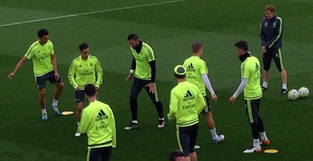 entrenamiento, Real Madrid, Rayo