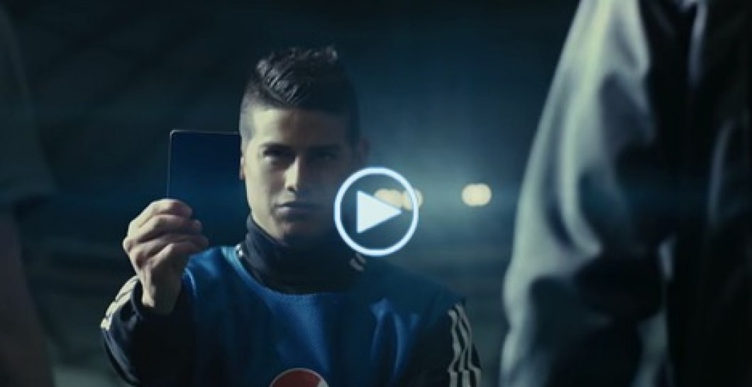 James, spot, Pepsi, video