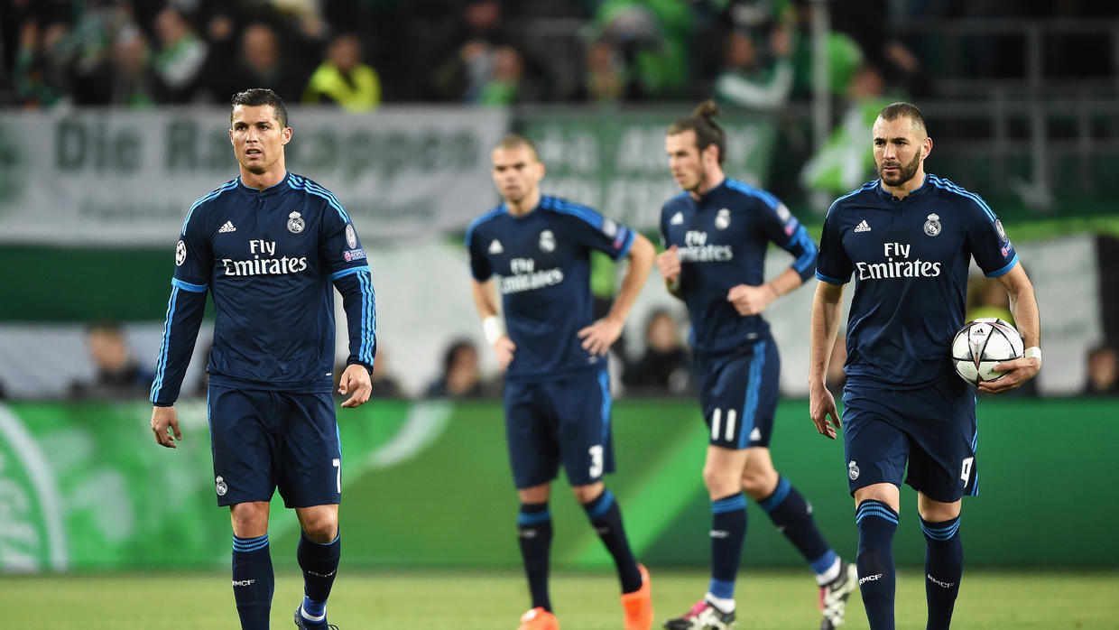 Cristiano, Benzema, Bale y Pepe