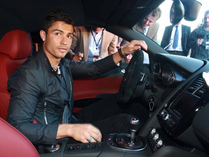 Cristiano Ronaldo, coche
