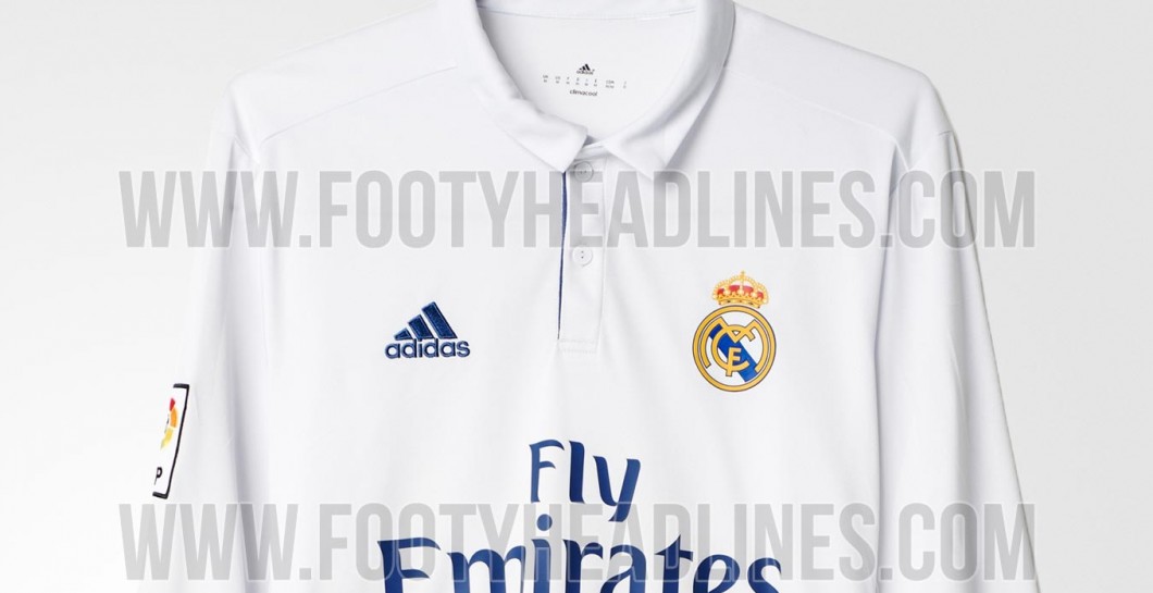 Así será la camiseta del Real Madrid de la próxima temporada