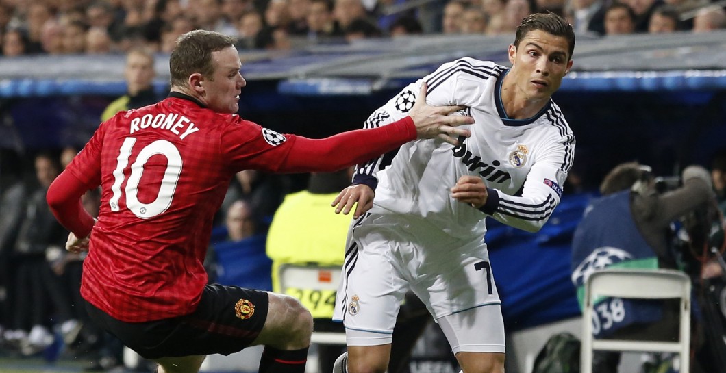 Cristiano Ronaldo y Rooney