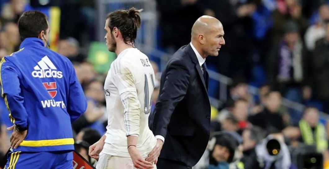 Zidane y Bale en un partido de la pasada temporada