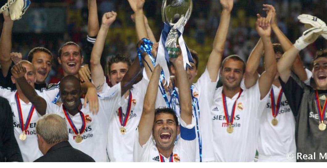 Supercopa de Europa, 2002, Real Madrid