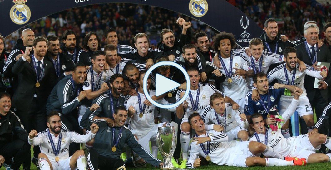 Real Madrid, Supercopa, 2014, video