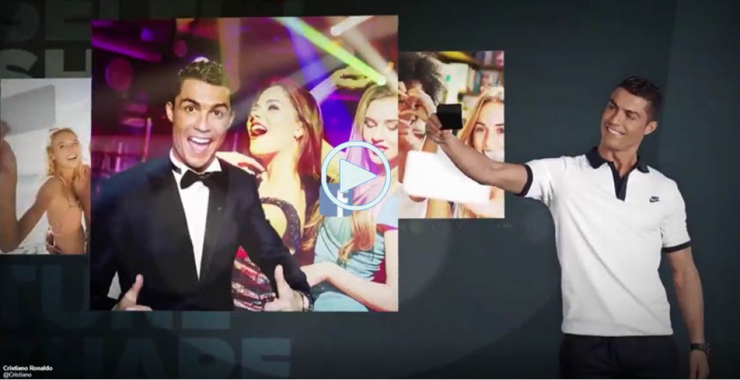 Cristiano ha lanzado su nueva aplicación de 'selfies'