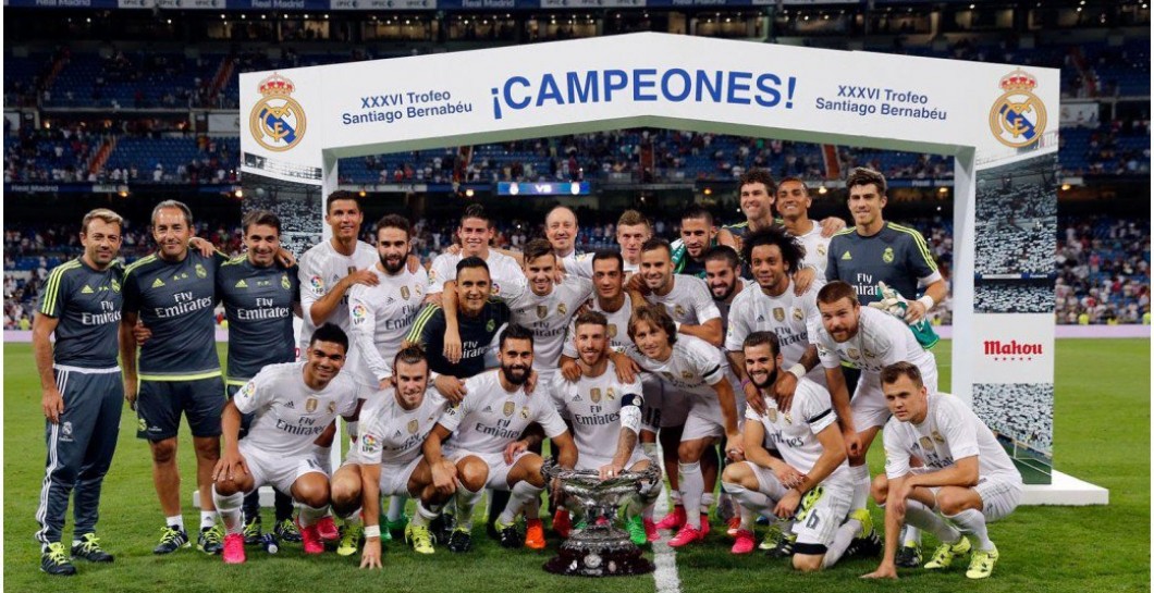 Real Madrid, trofeo Santiago Bernabéu