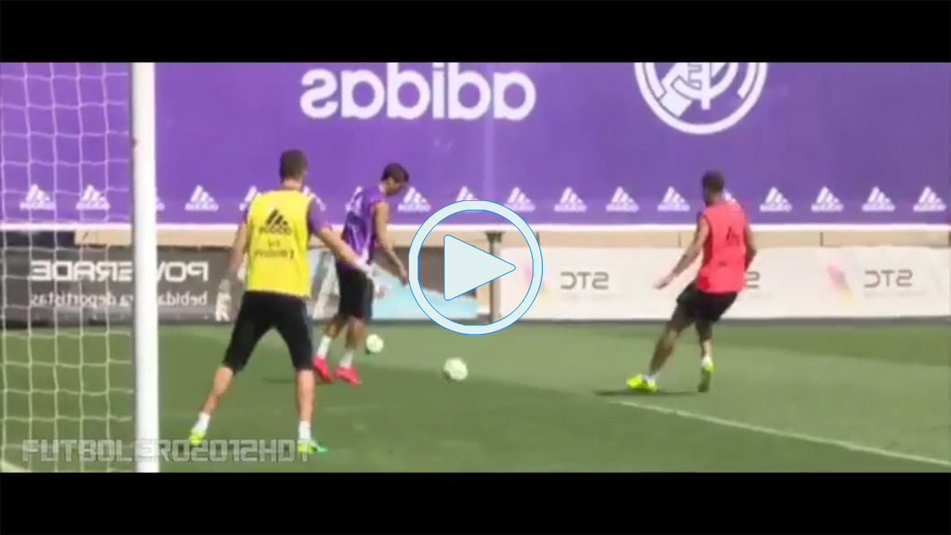 Álvaro Morata, entrenamiento, video