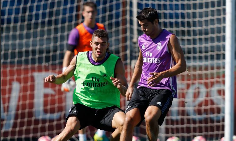Morata, entrenamiento Real Madrid
