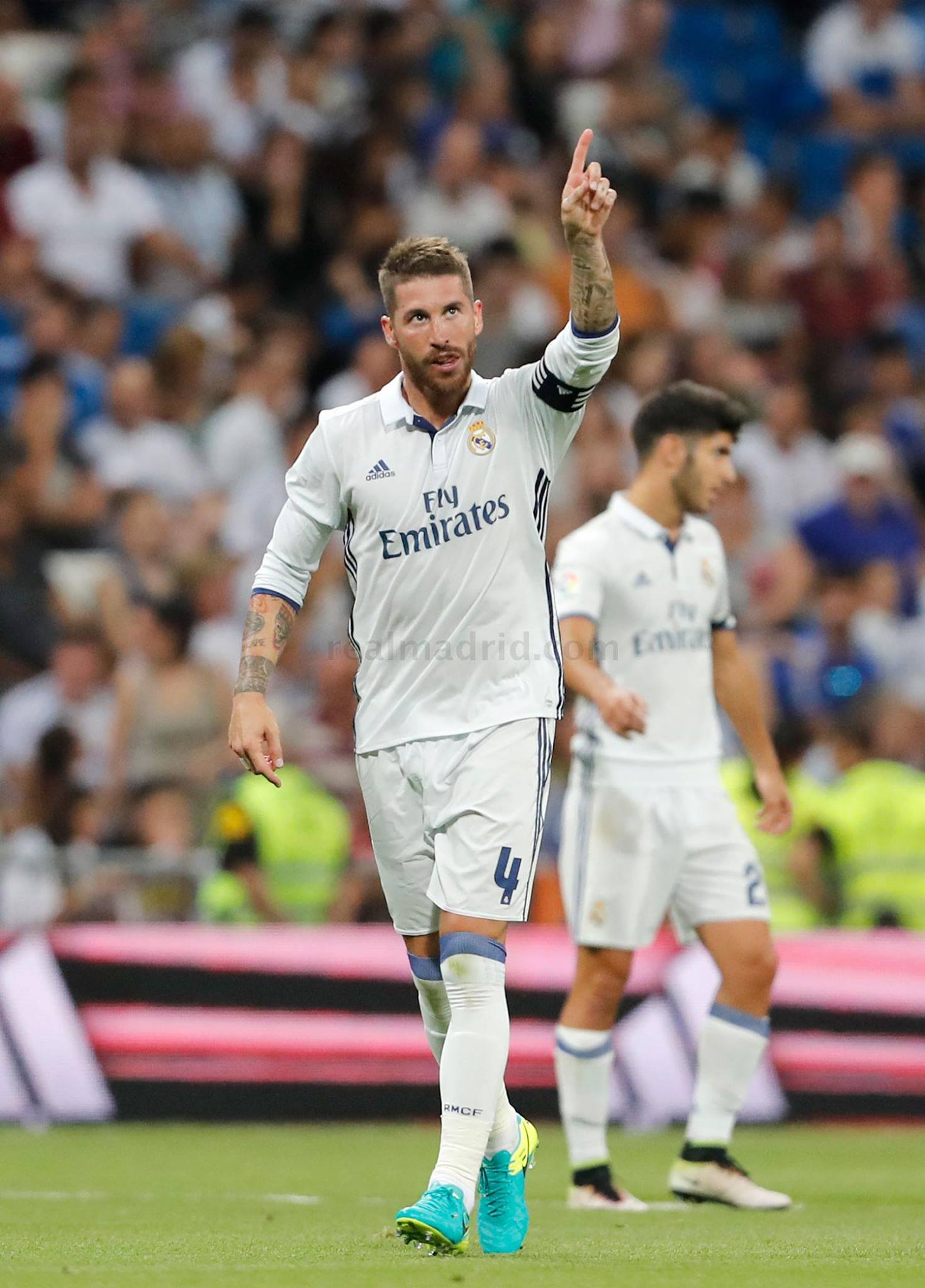 Ramos en el Trofeo Bernabéu