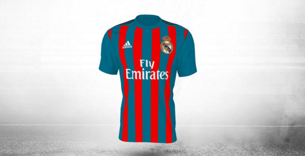 Camiseta Real Madrid colores Barcelona