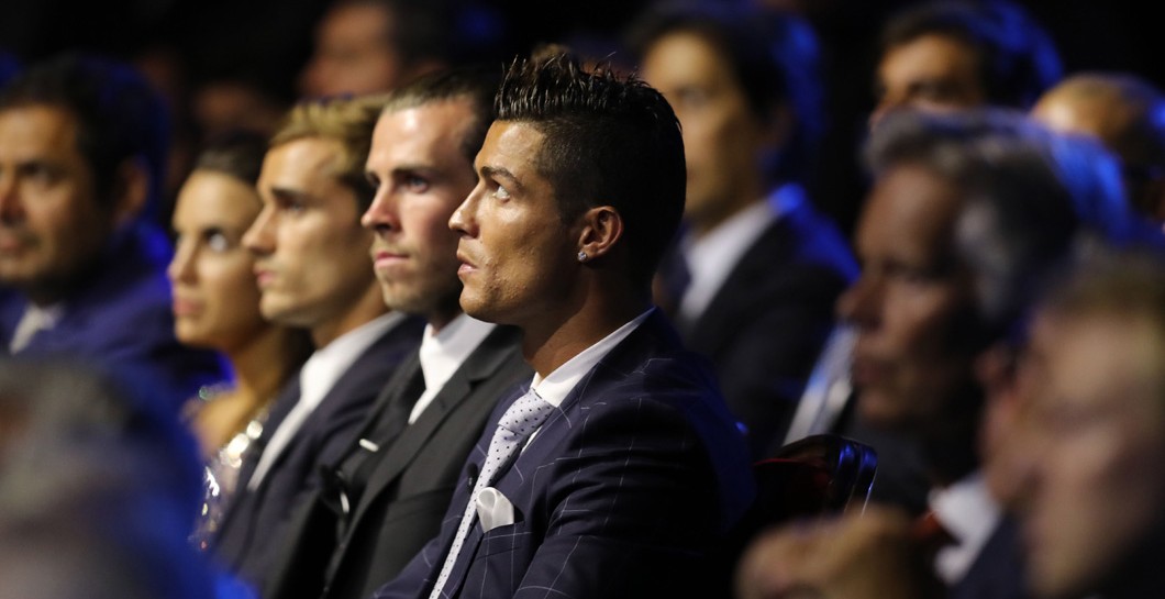 Cristiano Ronaldo. Gareth Bale, Antoine Griezmann
