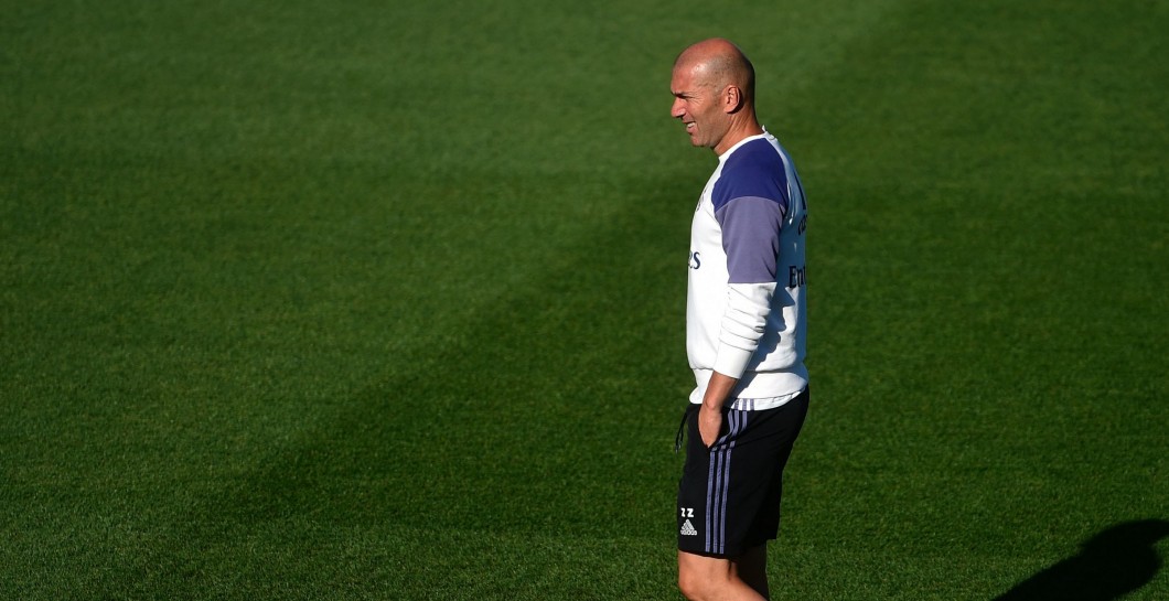 Zidane en Valdebebas