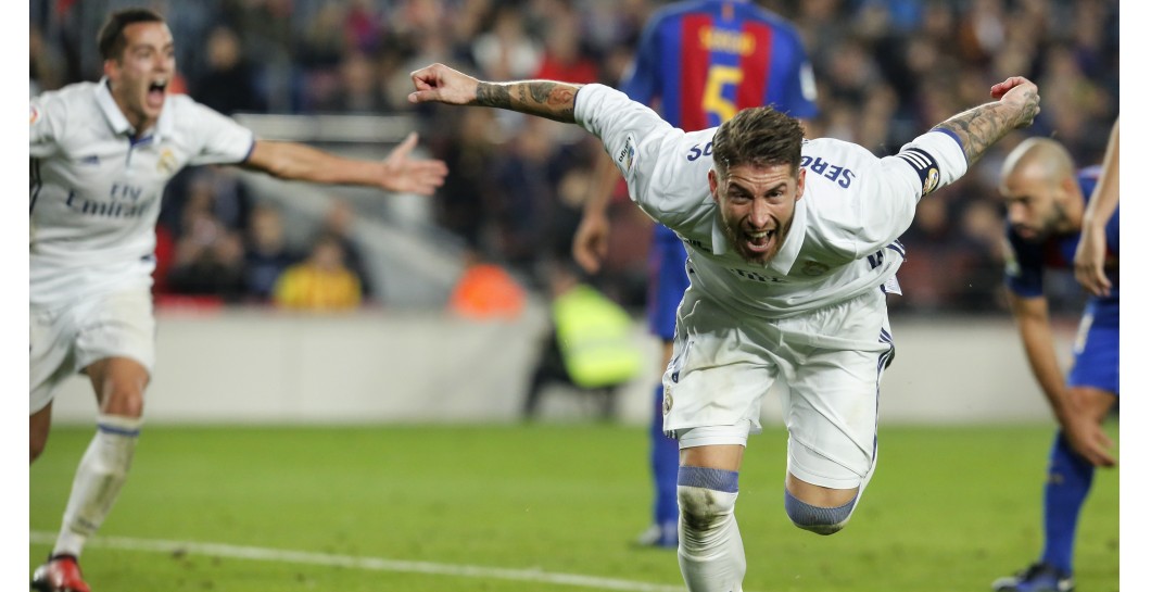 Sergio Ramos, gol, Camp Nou, Barcelona, Real Madrid