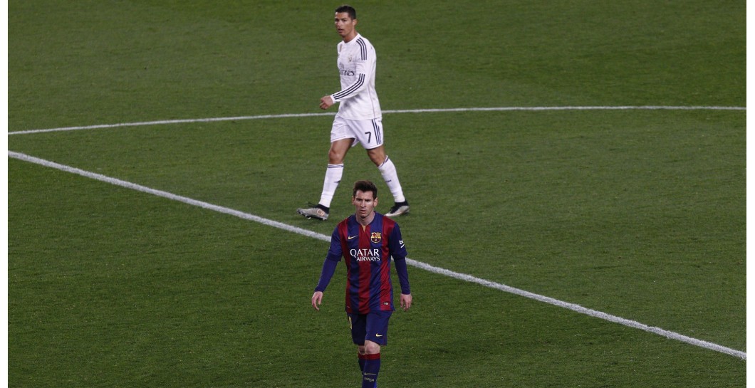 Cristiano Ronaldo, Messi, Barcelona, Real Madrid