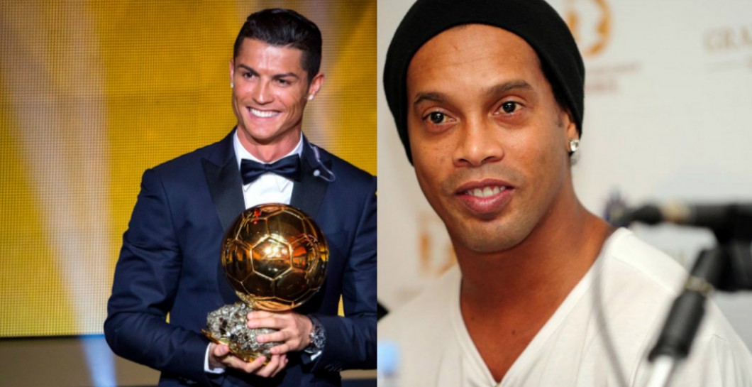 Cristiano Ronaldo y Ronaldinho