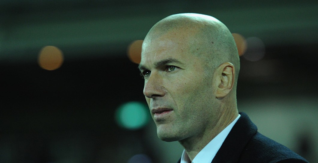 Zidane desde el banquillo