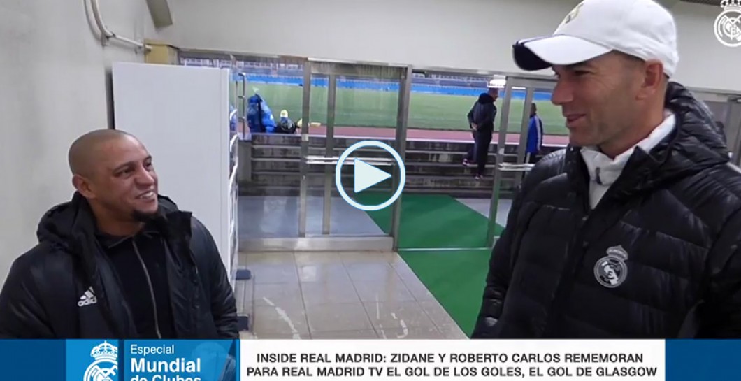 Zidane y Roberto Carlos explicaron el gol de la 'Novena'