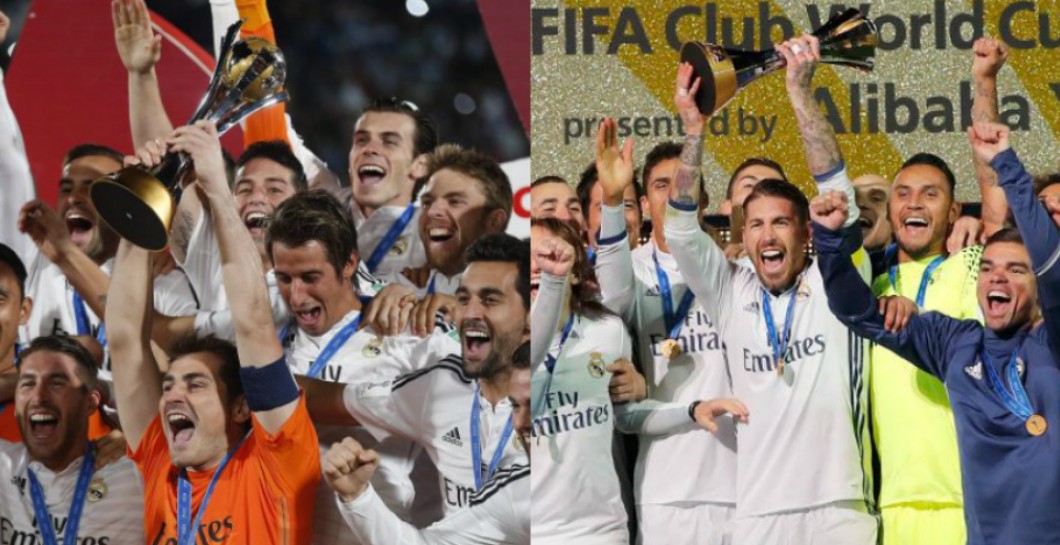 Mundial Real Madrid 2014 y 2016