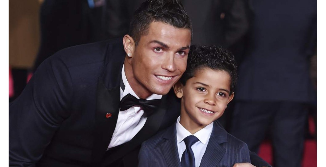 Cristiano Ronaldo y Cristiano Júnior