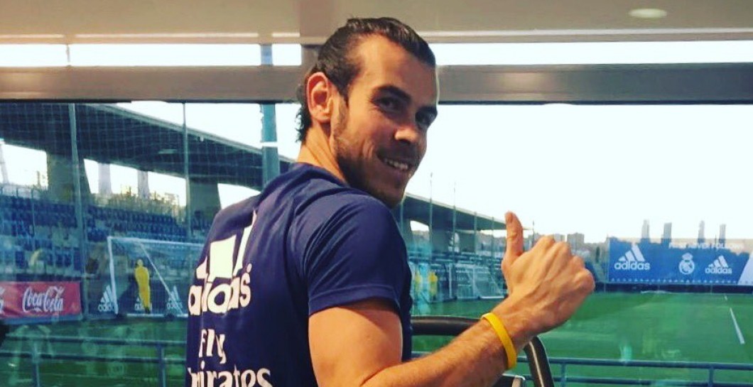 Bale ya está de vuelta en Valdebebas