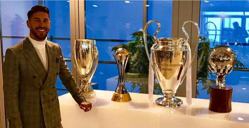 Sergio Ramos, Real Madrid, títulos, 2016
