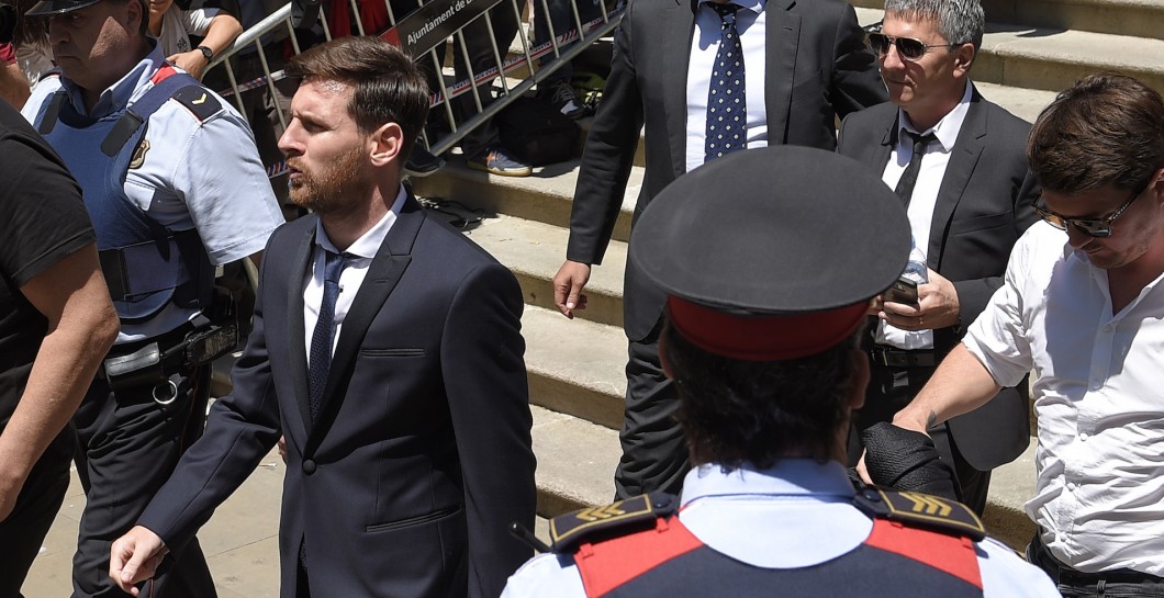 Leo Messi, juzgados