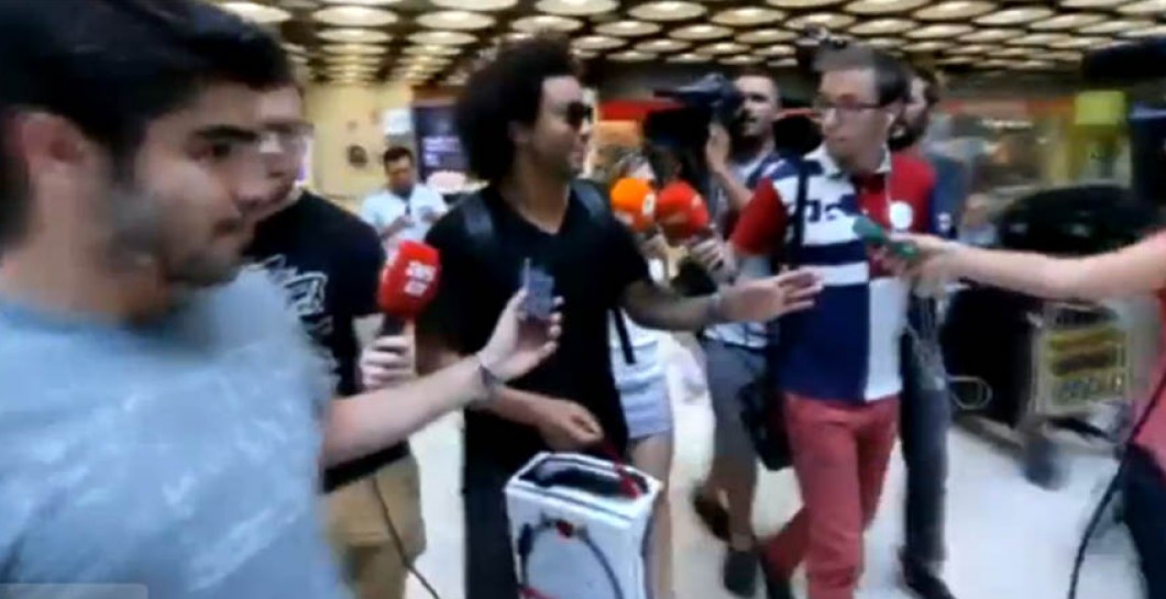 Marcelo ya está en Madrid tras sus vacaciones
