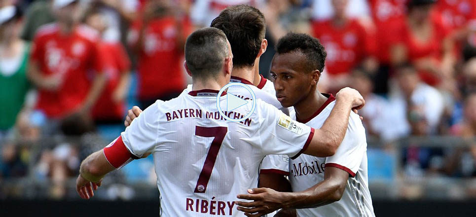 El Bayern venció con claridad al Inter de Milán en su último amistoso