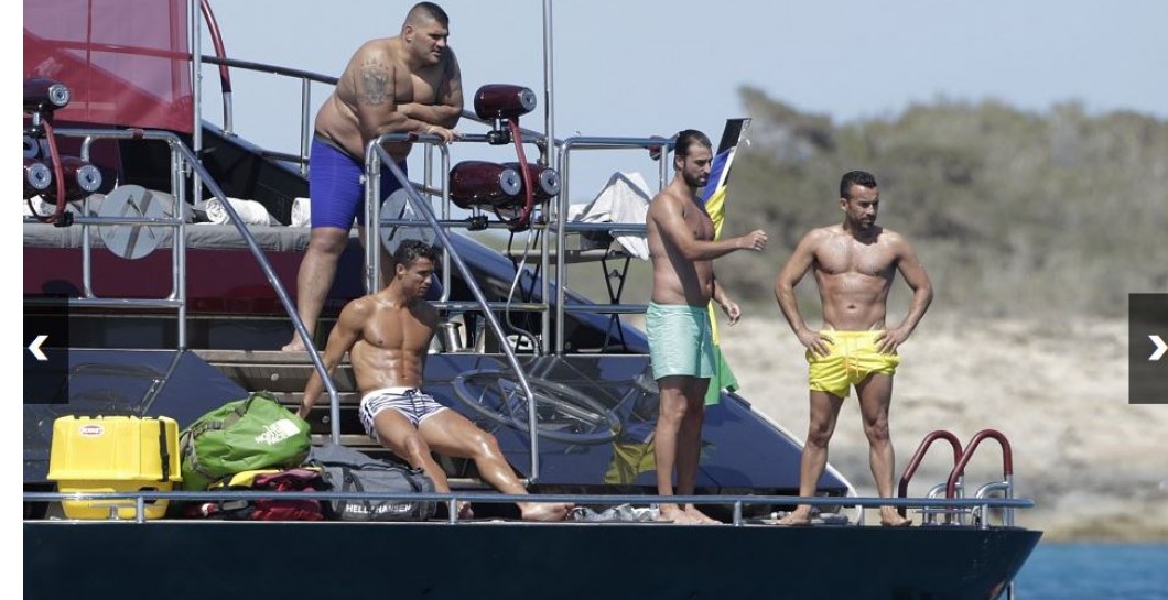 Cristiano Ronaldo, vacaciones, Ibiza