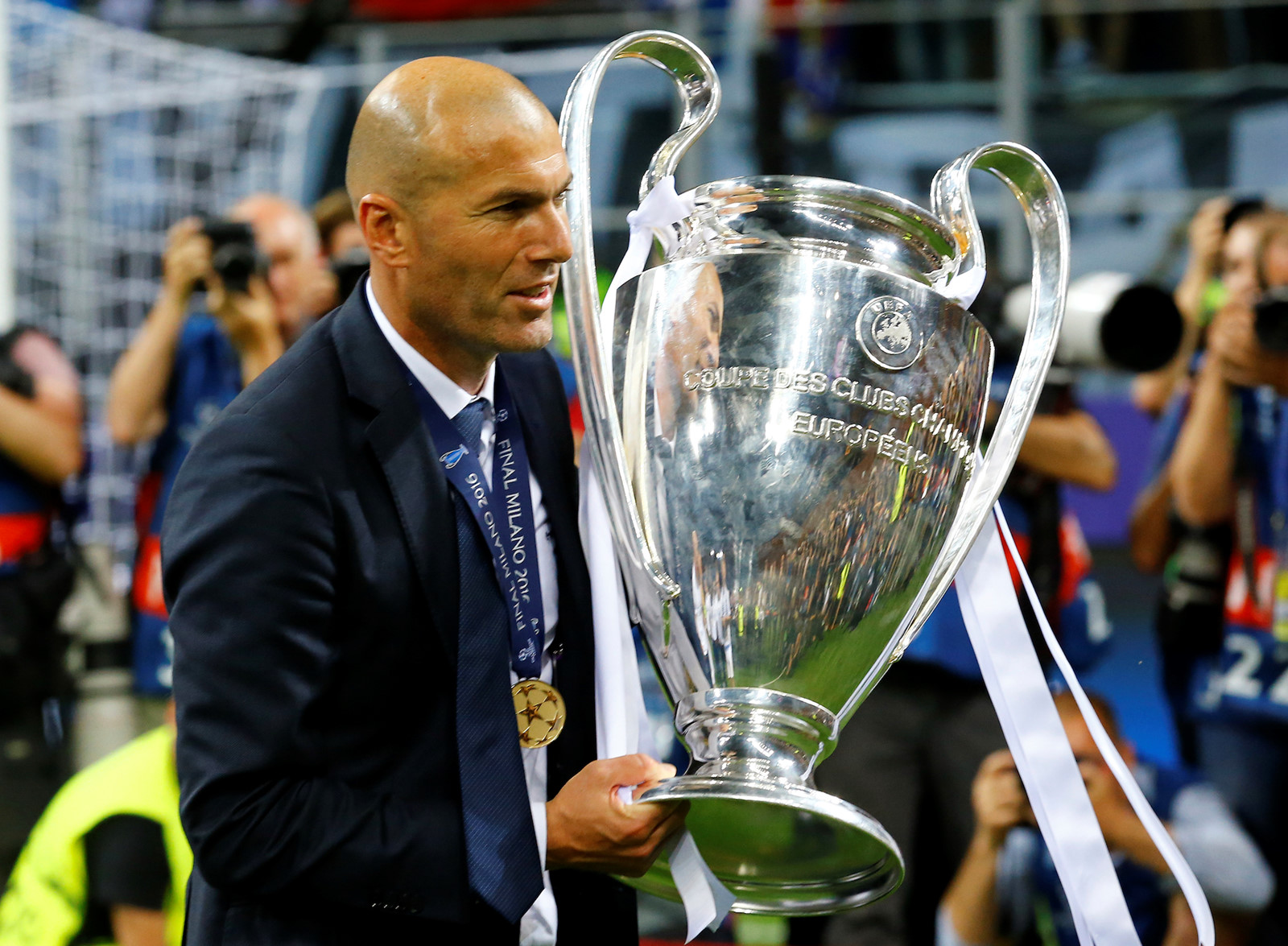 Zidane con la 'Undécima'