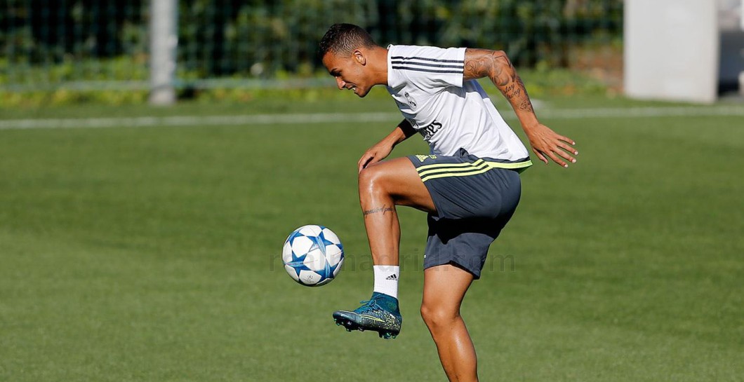 Danilo, entrenamiento, Real Madrid
