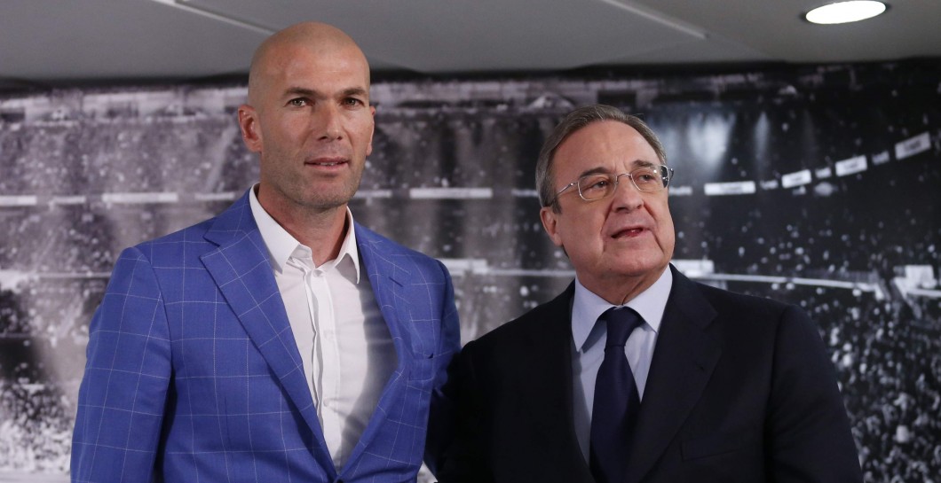 Zidane, Florentino Pérez, Real Madrid