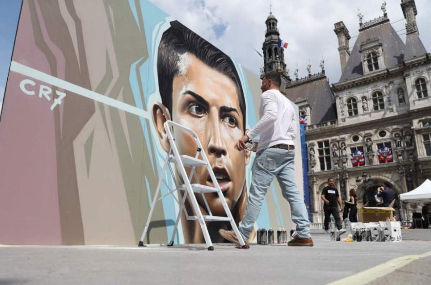 Cristiano Ronaldo, grafiti