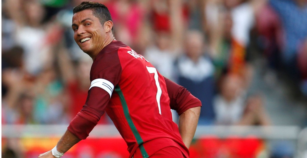 Cristiano, sonrisa, Portugal, gol