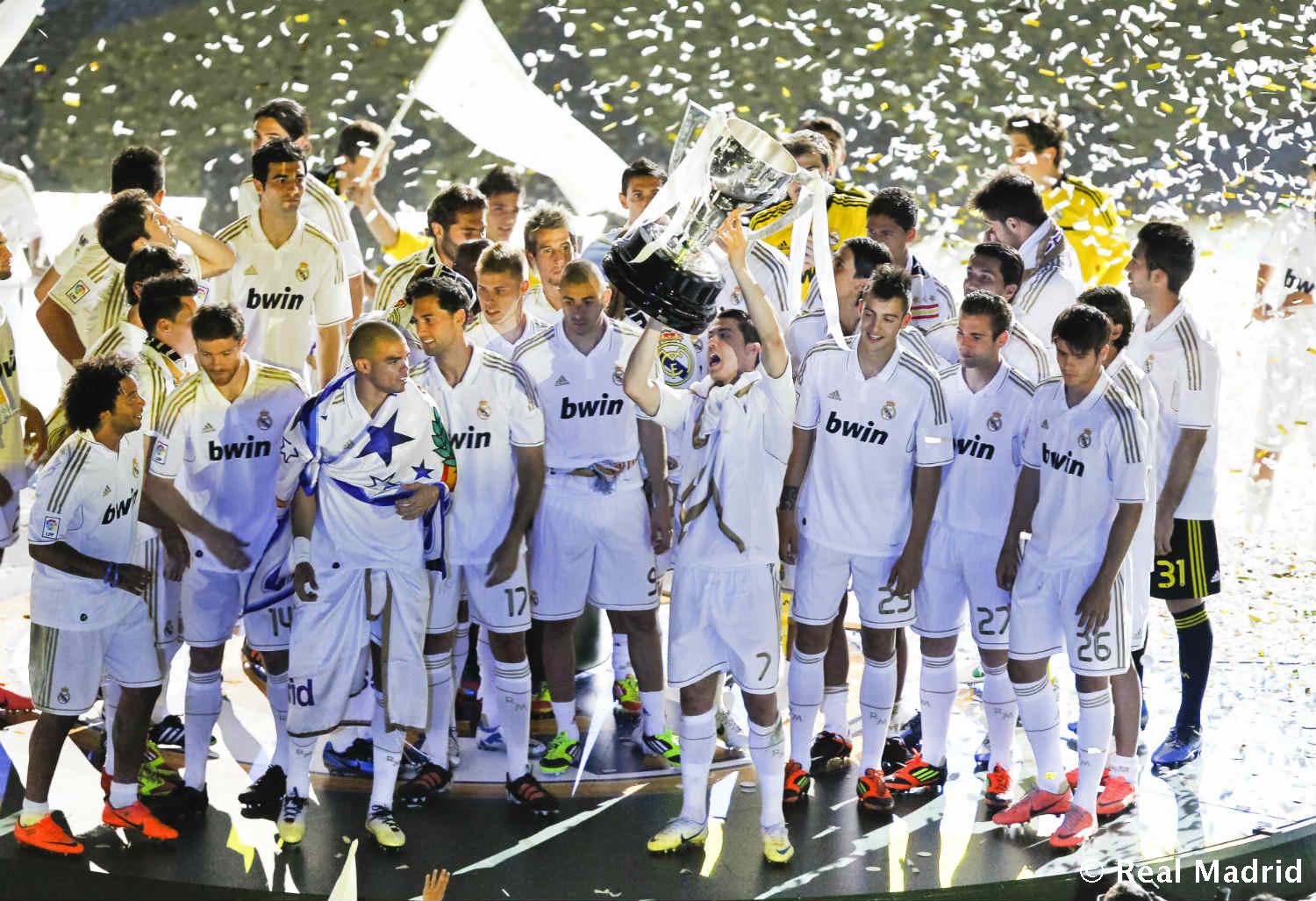 Real Madrid, Liga BBVA, 2012