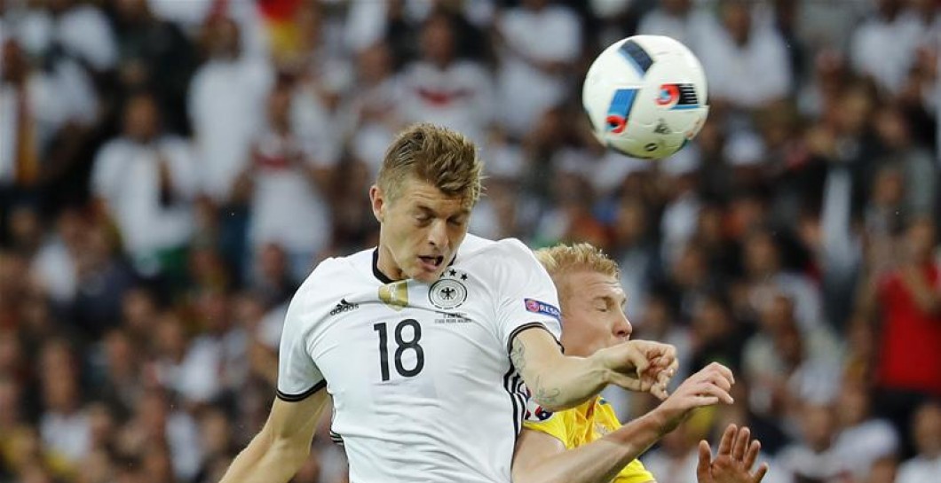 Kroos fue el mejor jugador del Alemania-Ucrania