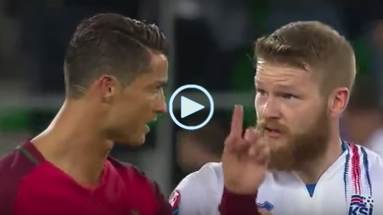 Cristiano Ronaldo, video, Gunnarsson